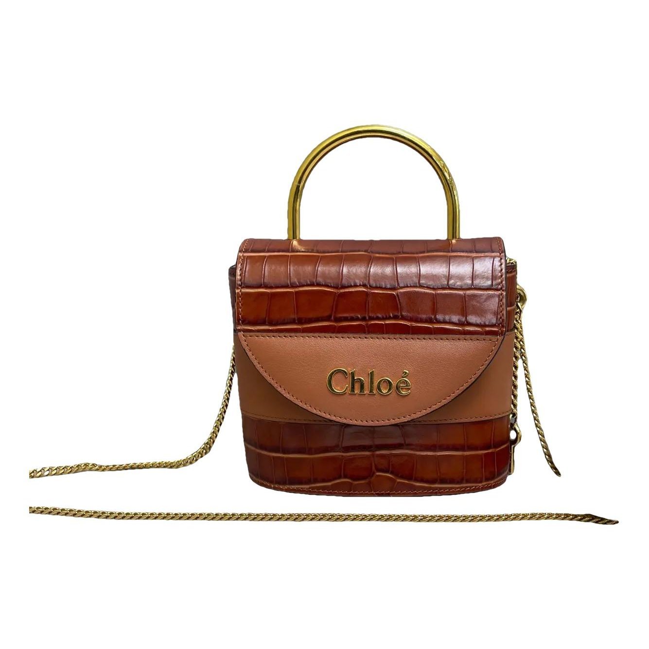 Aby leather handbag