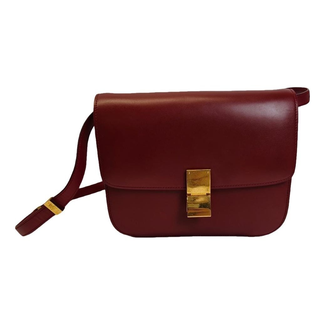 Classic leather crossbody bag