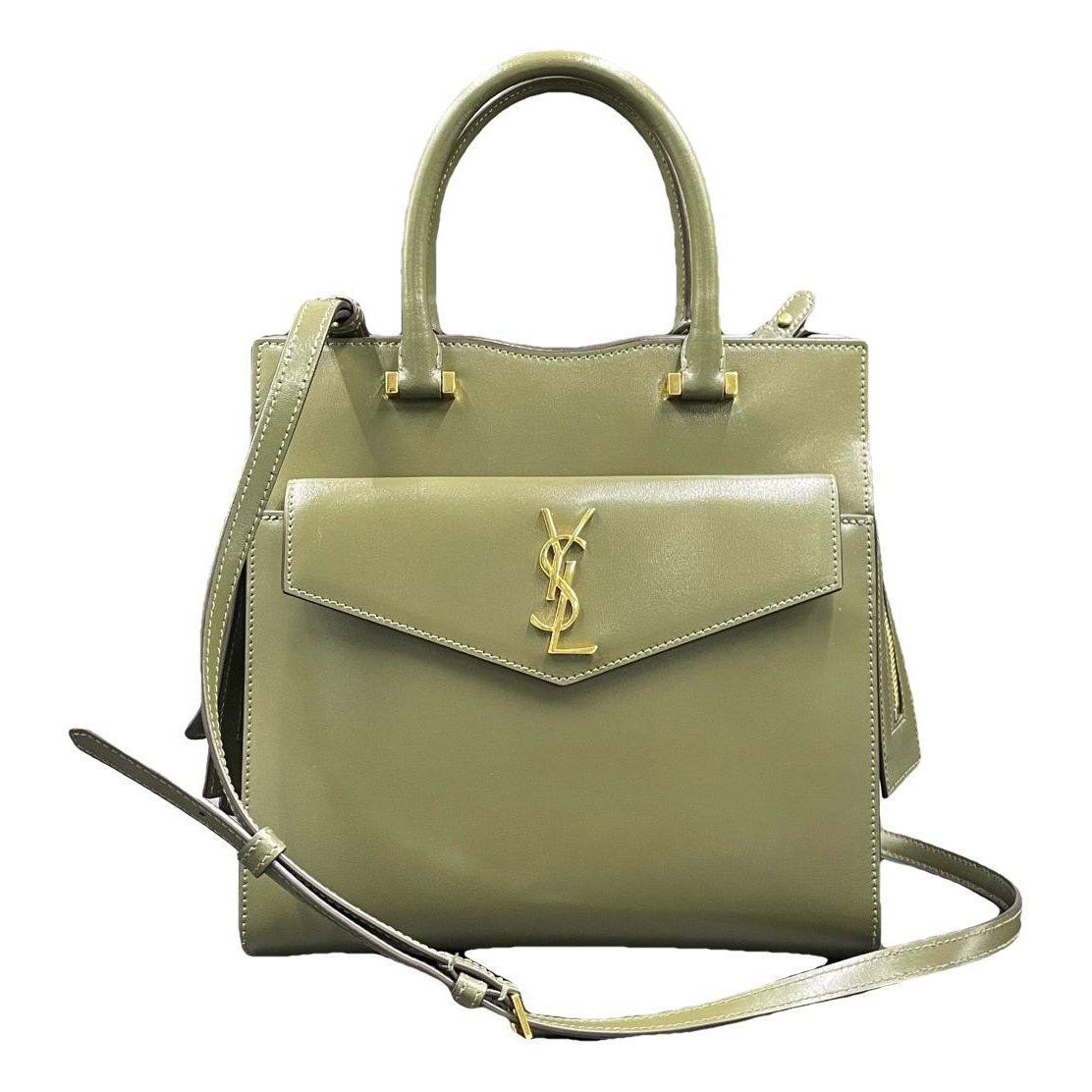 Uptown leather handbag