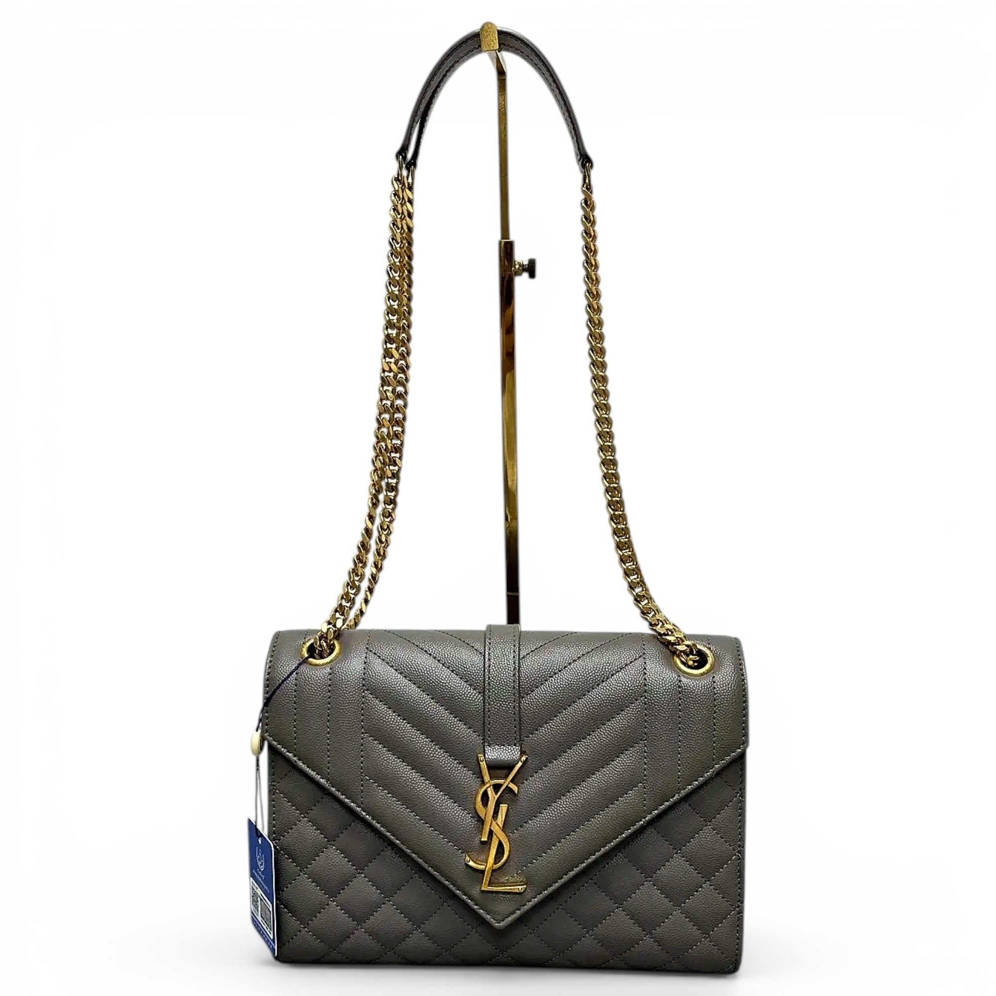 Satchel Monogramme leather crossbody bag