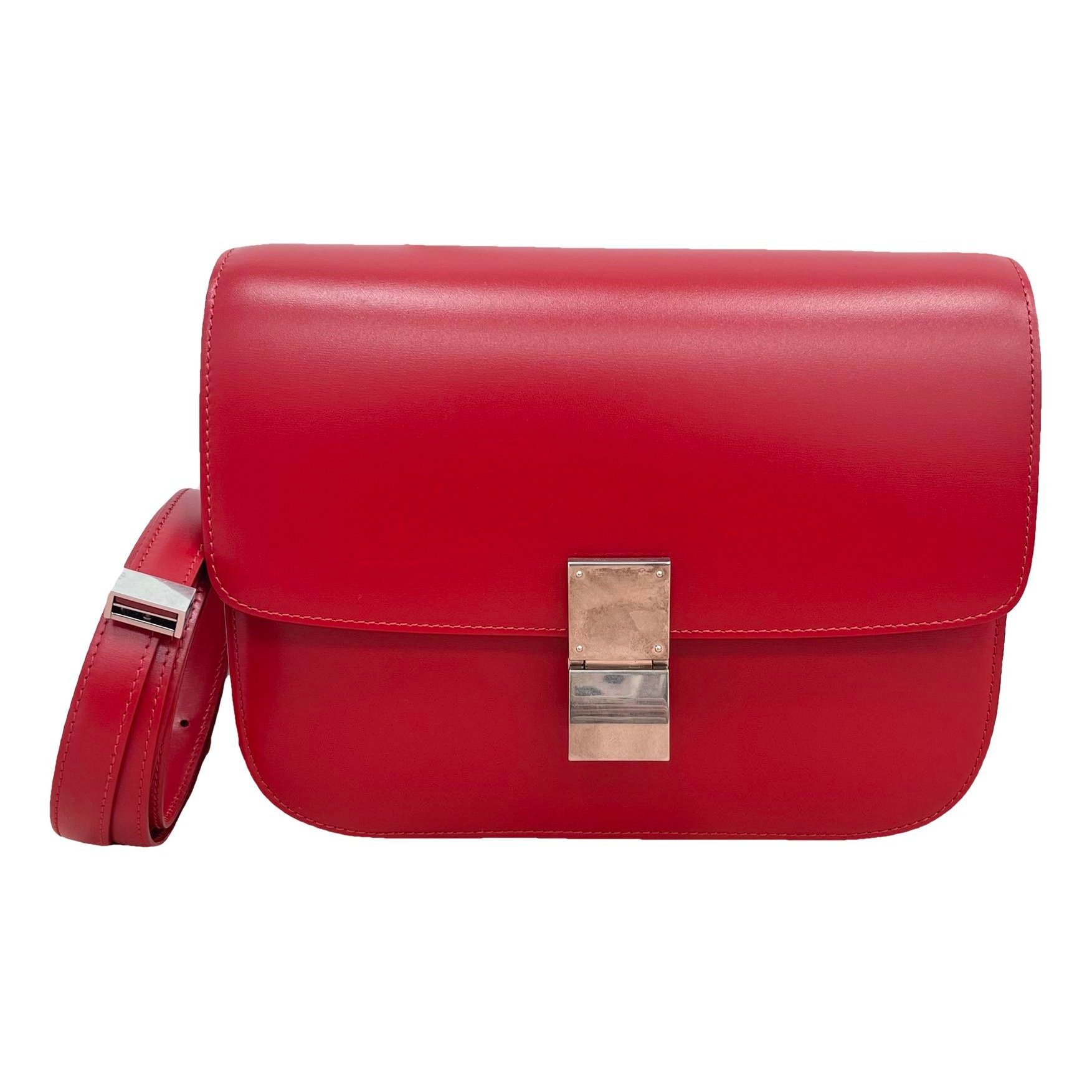 Classic leather handbag