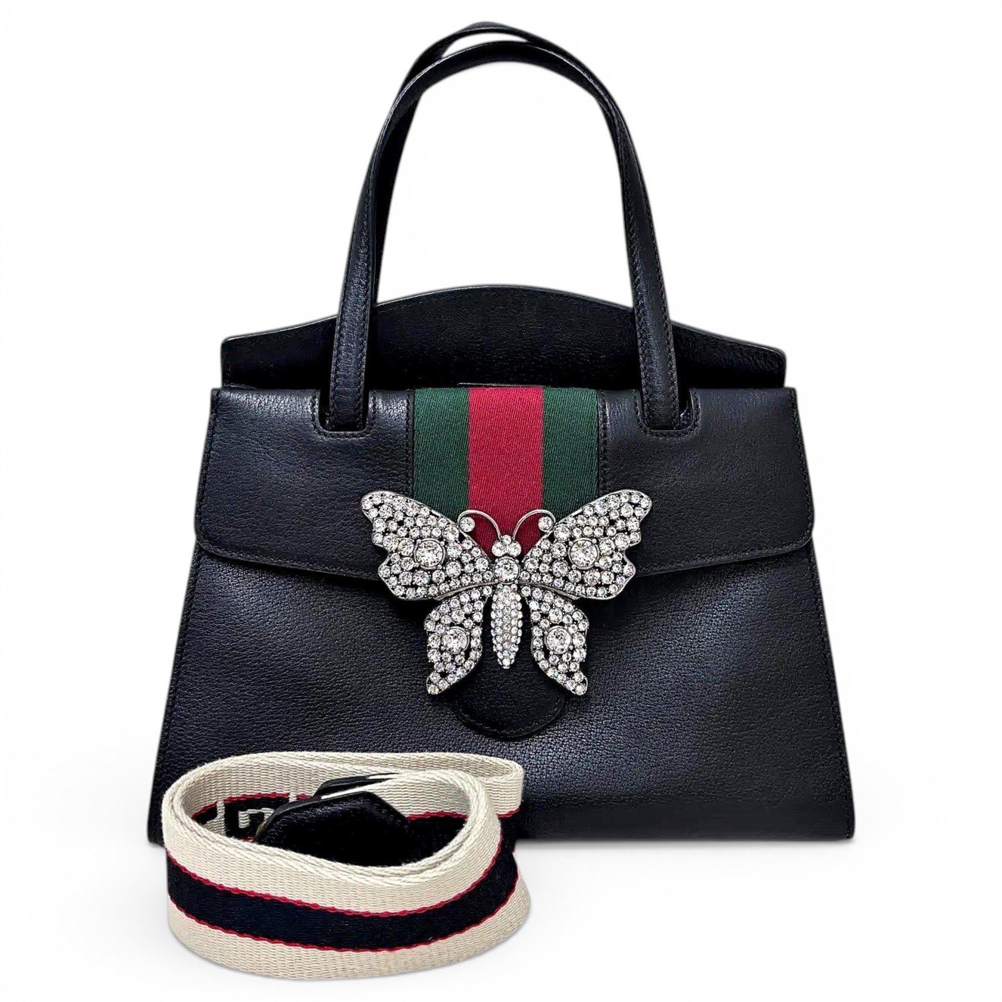 Leather handbag