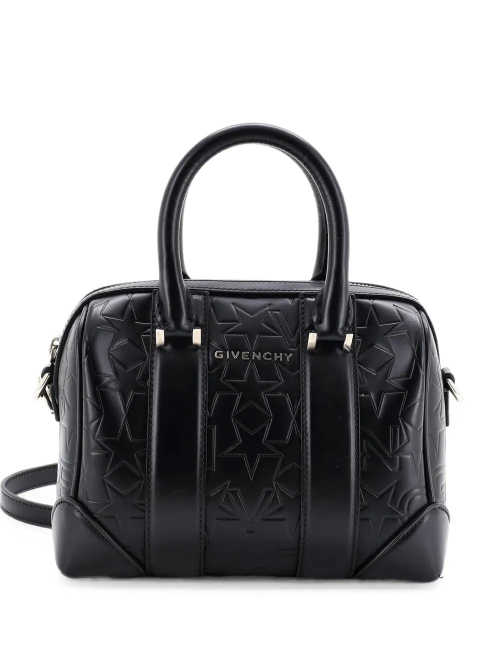 Givenchy Lucrezia Duffle Bag Embossed Leather Micro shoulder bag