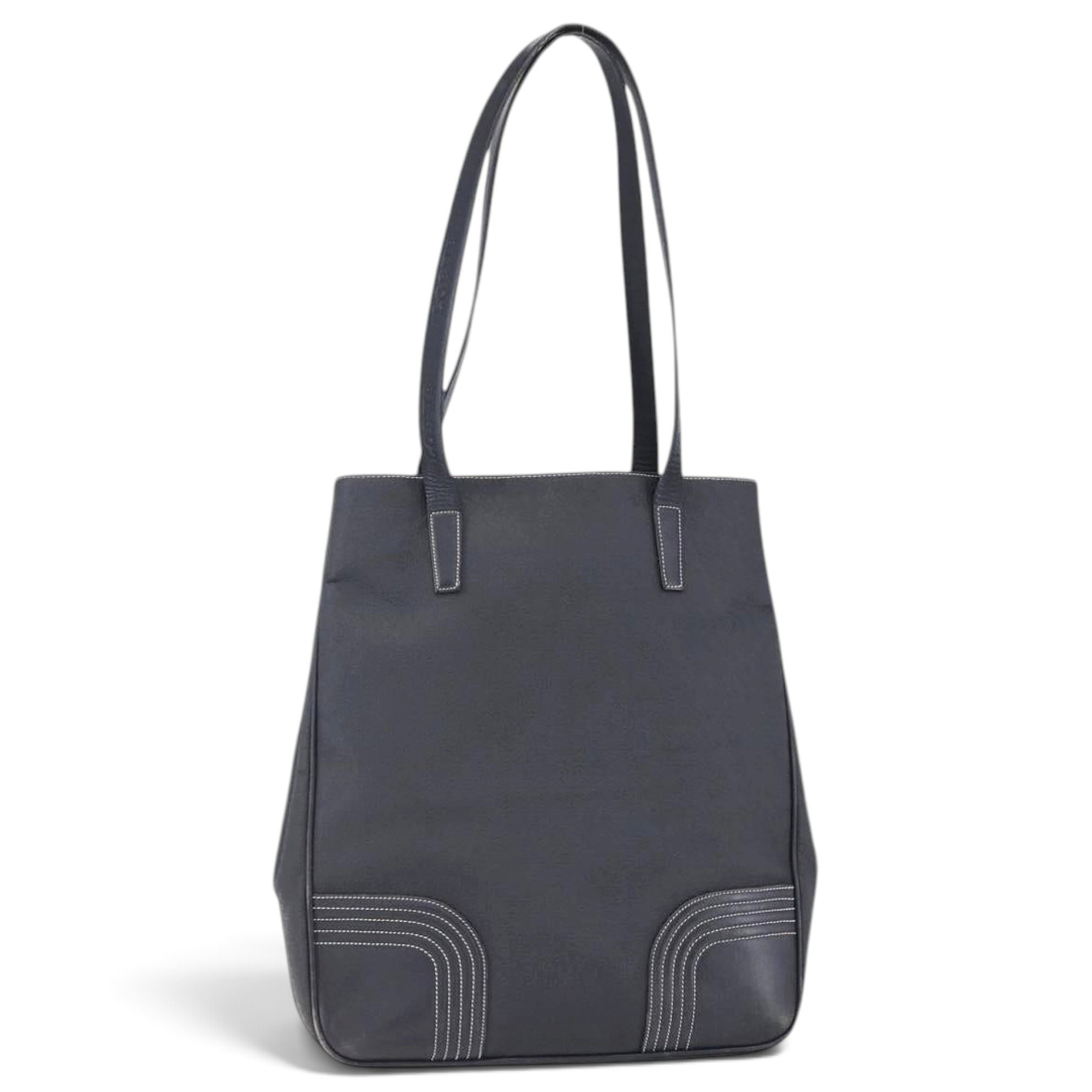 Anagram leather tote