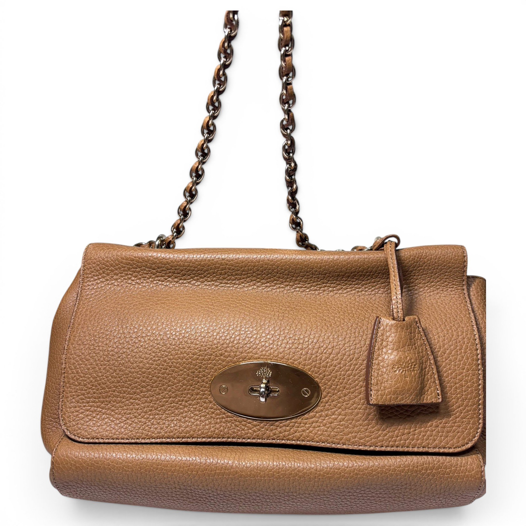 Lily leather handbag