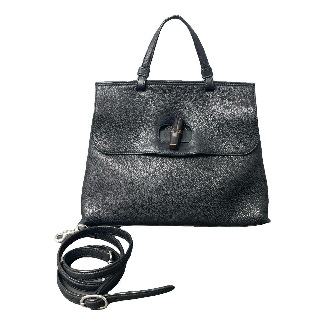 Bamboo Daily Top Handle leather handbag