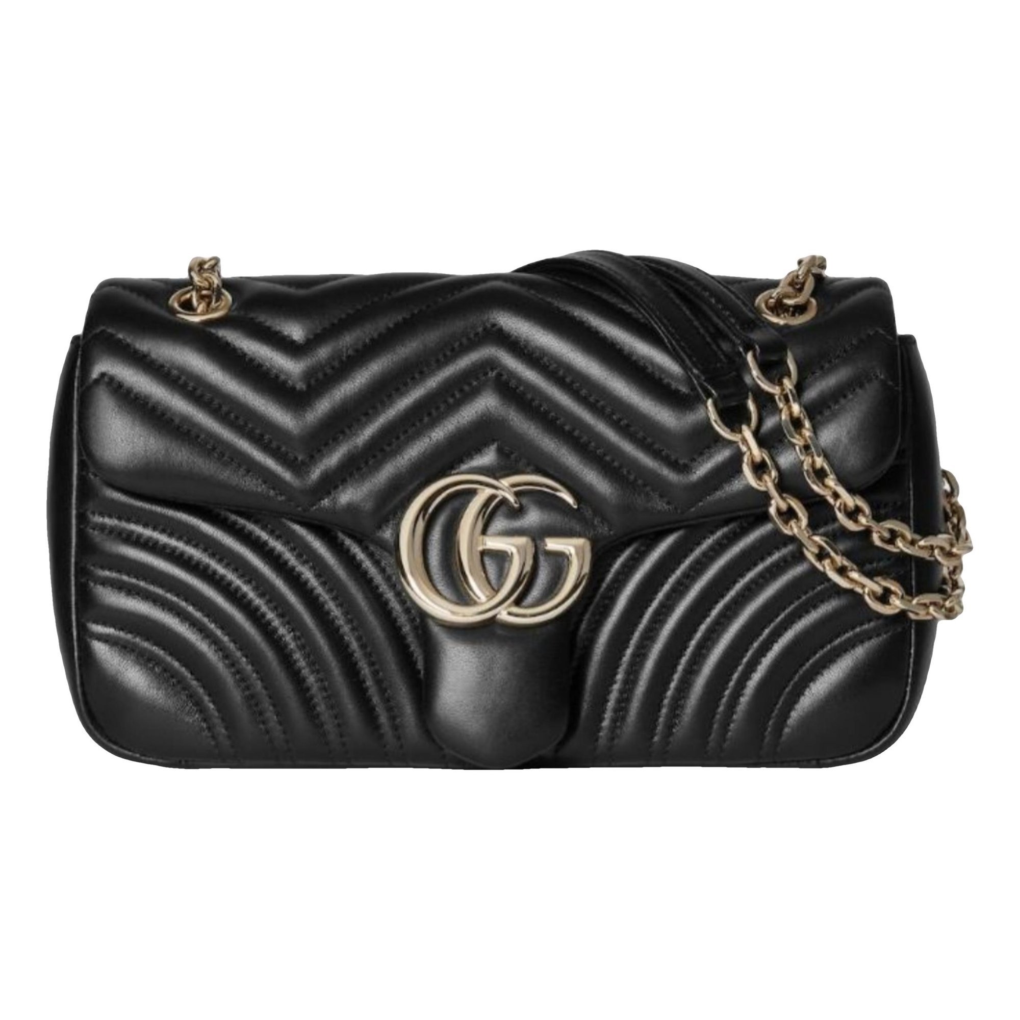 GG Marmont Flap leather crossbody bag