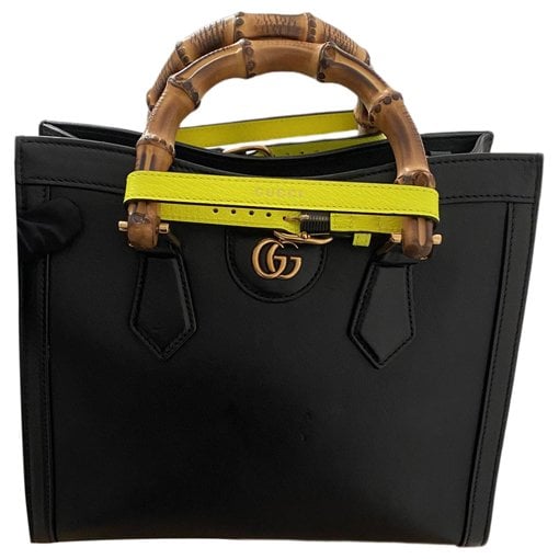Diana Bamboo leather tote