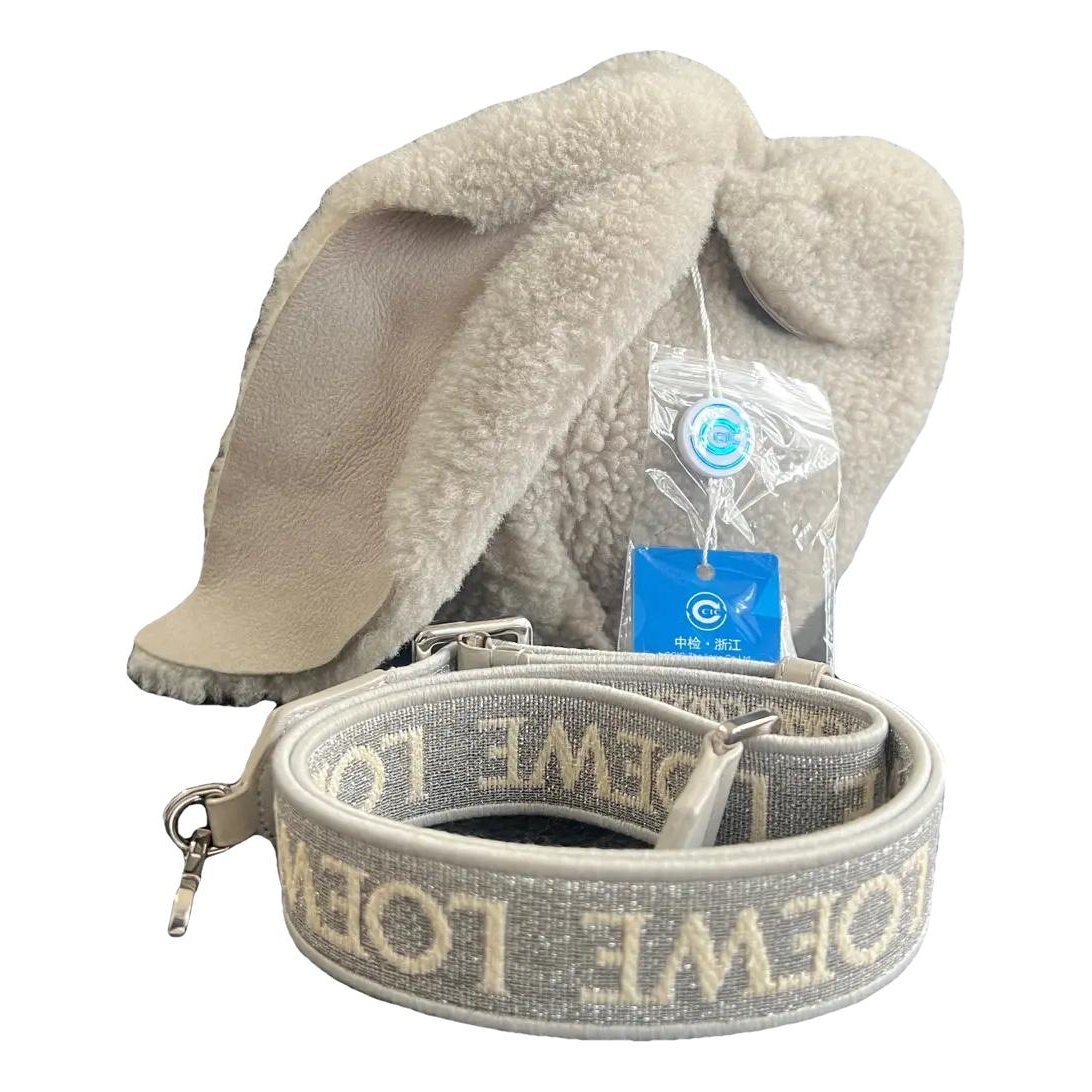 Animals wool crossbody bag