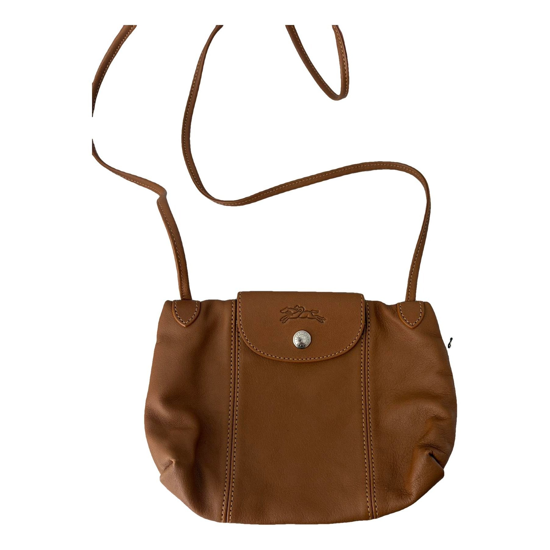 Leather crossbody bag