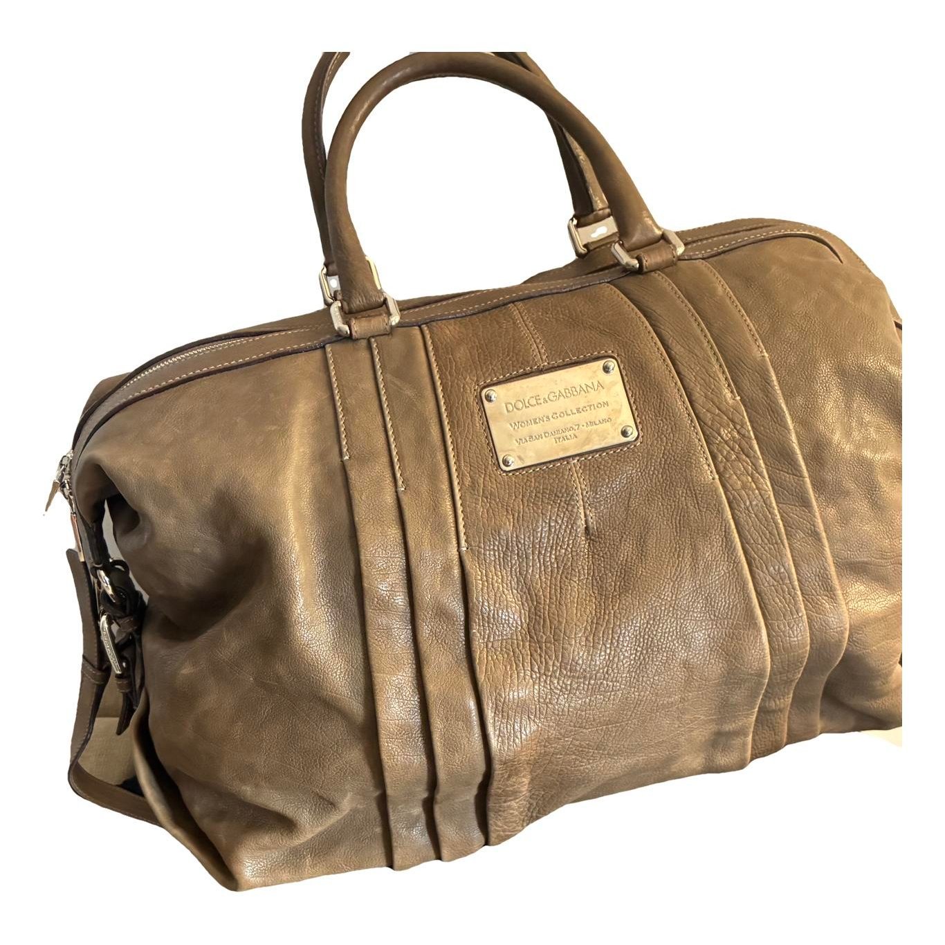 Leather 48h bag
