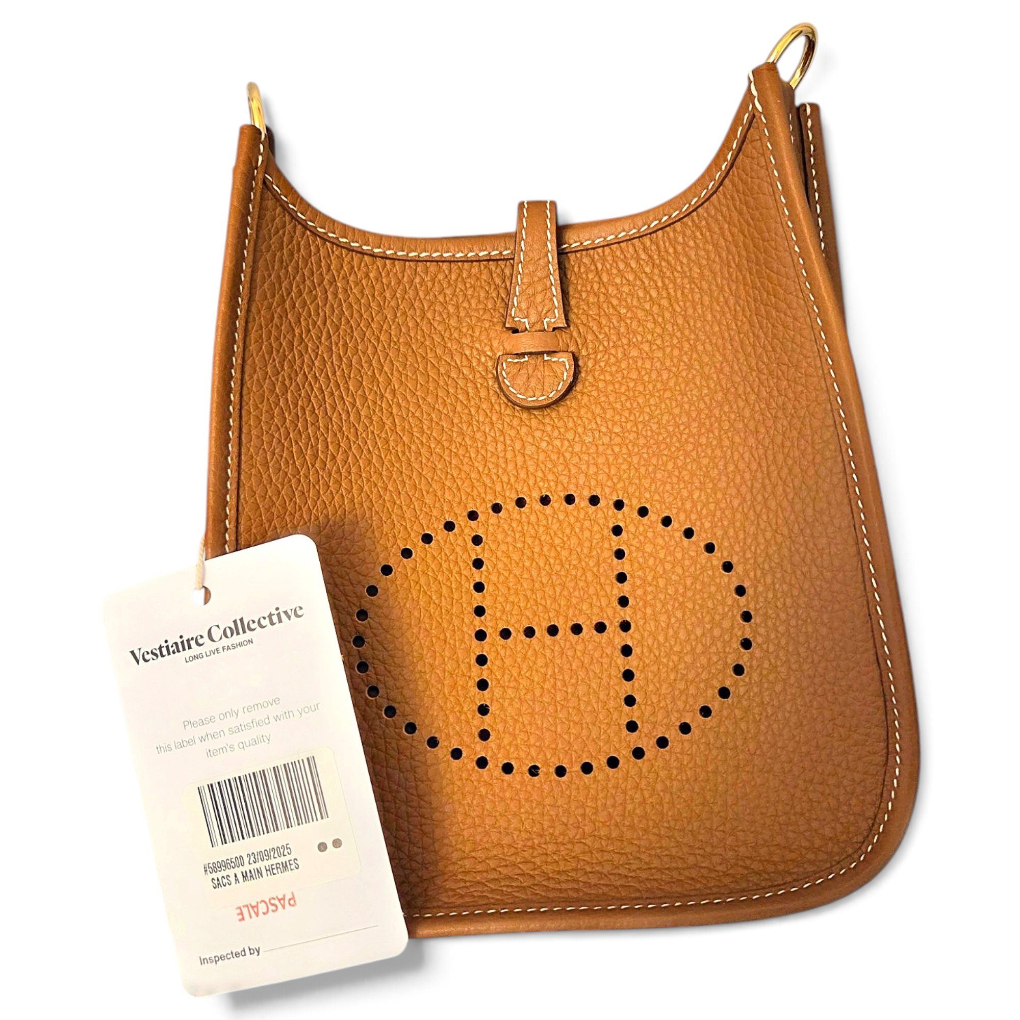 Evelyne leather crossbody bag