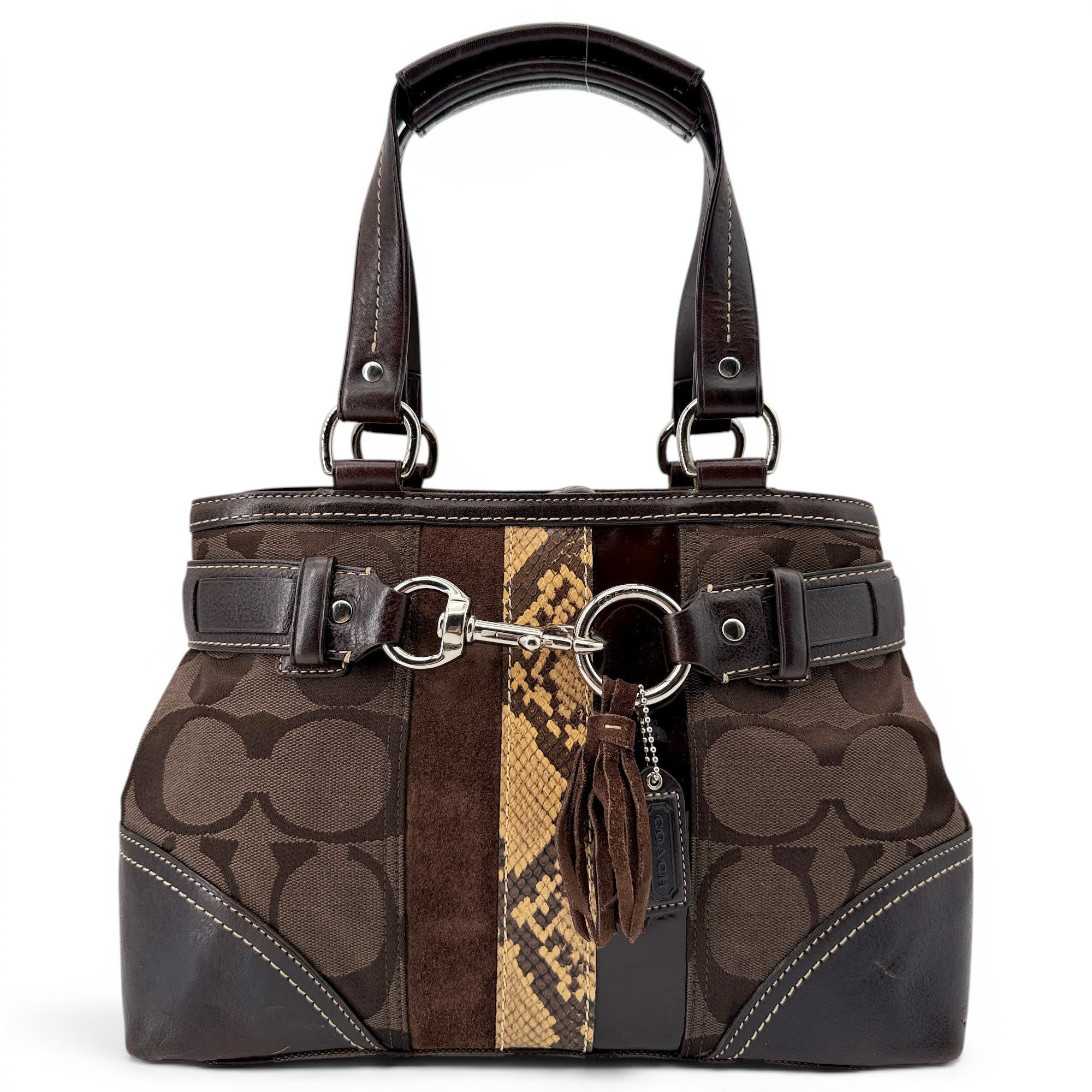Hamilton Hobo leather handbag