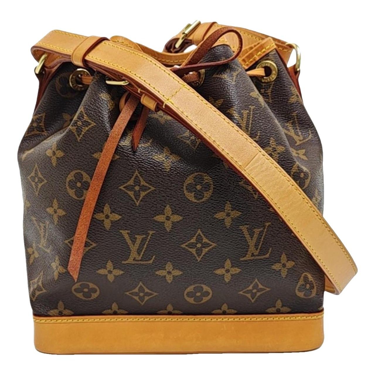 Nano Noé leather handbag