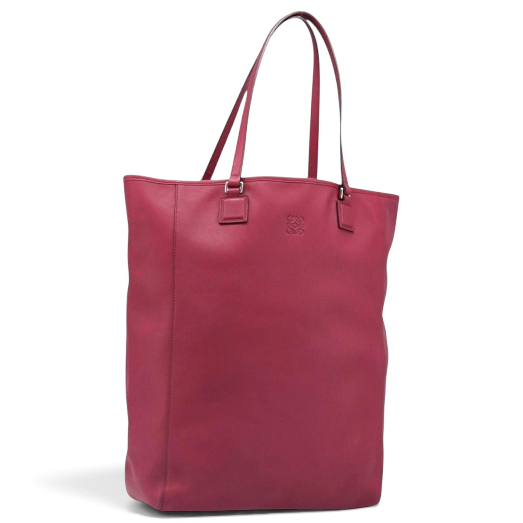 Leather tote