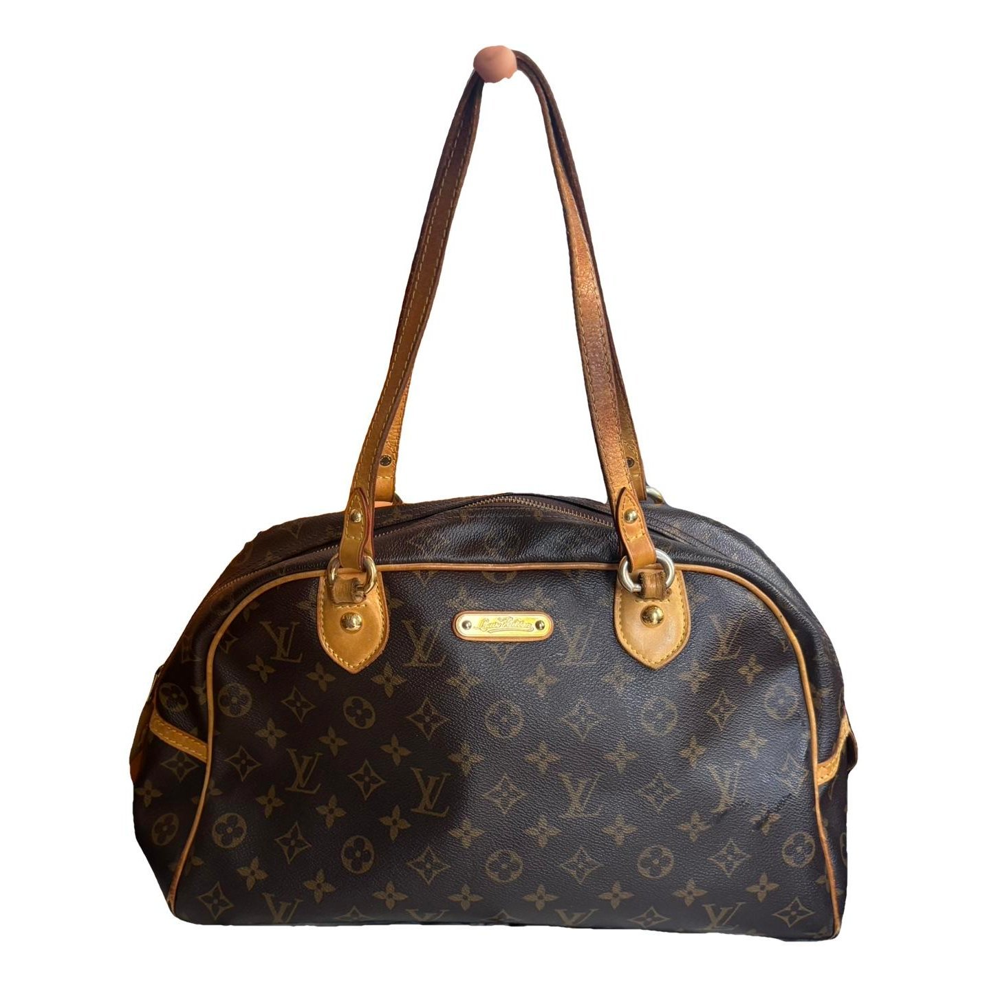Montorgueil leather handbag