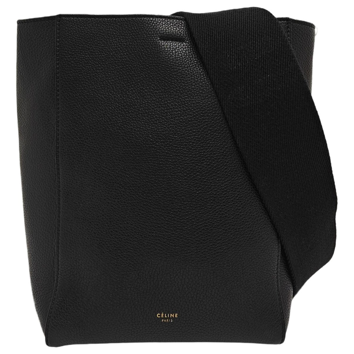 Seau Sangle leather handbag