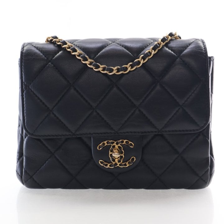Chanel Mini Lambskin CC Flap Bag