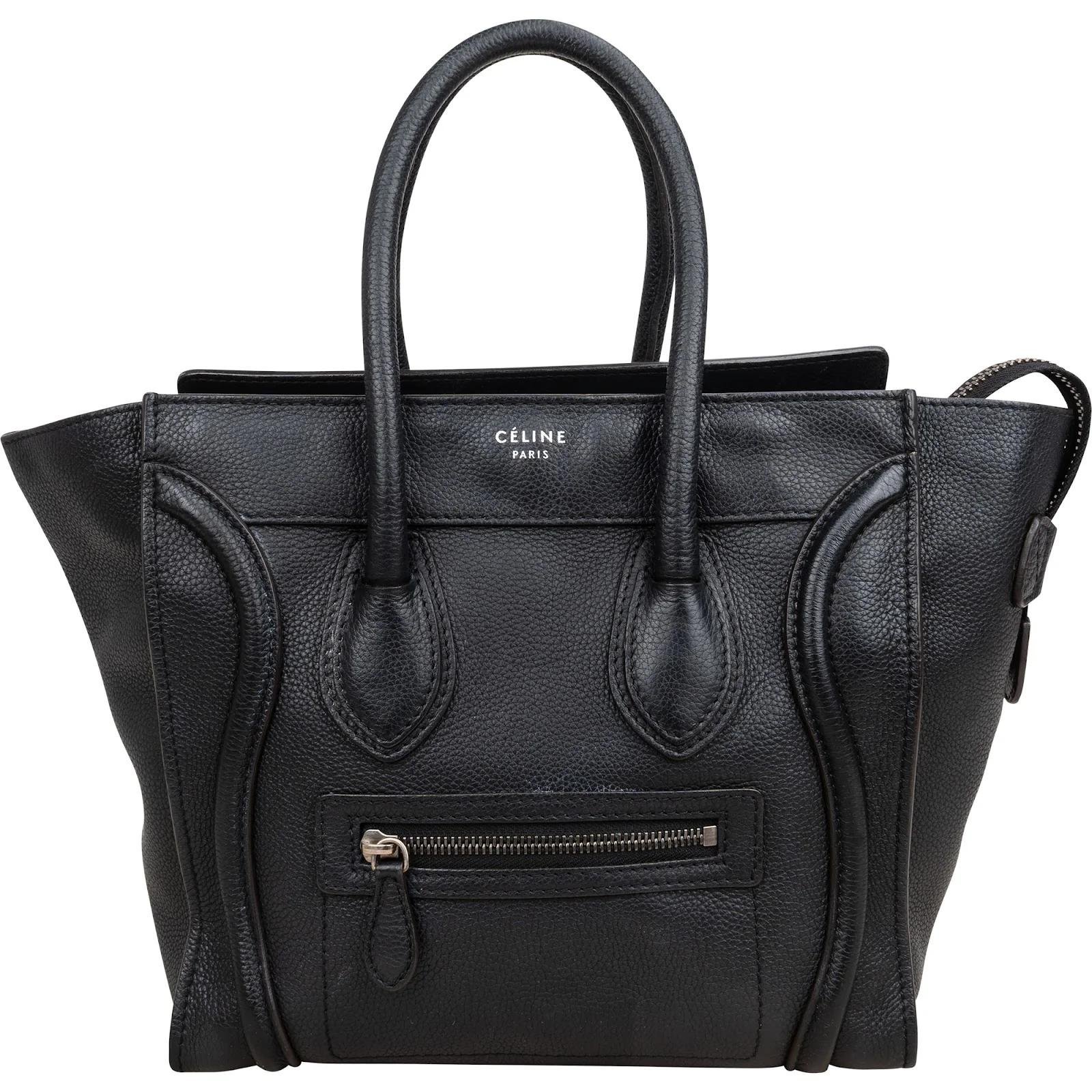 Luggage leather handbag