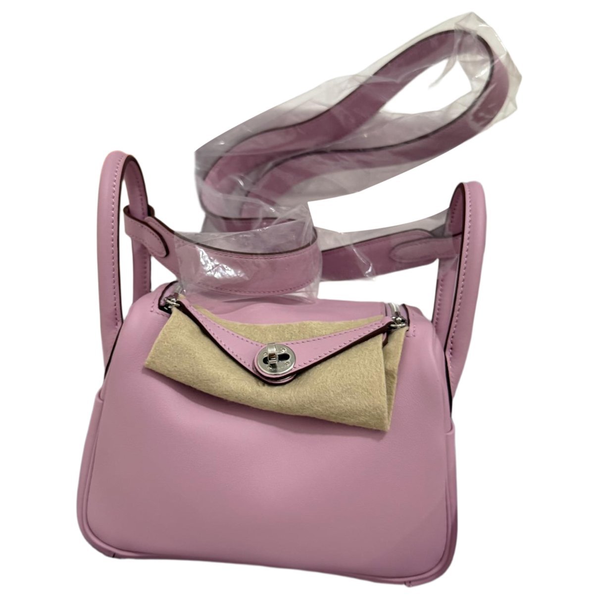 Lindy leather crossbody bag