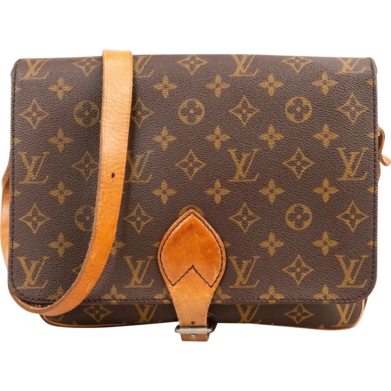 Louis Vuitton Cartouchière leather crossbody bag