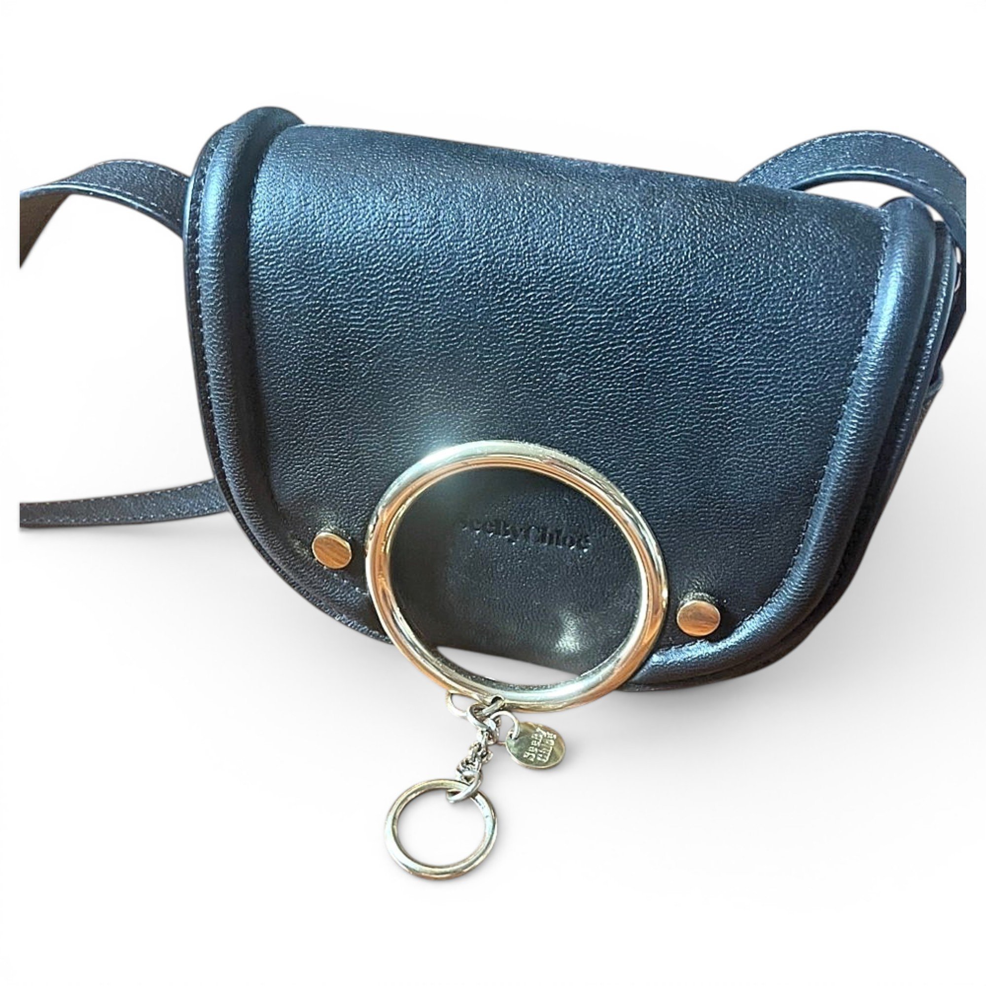 Leather crossbody bag