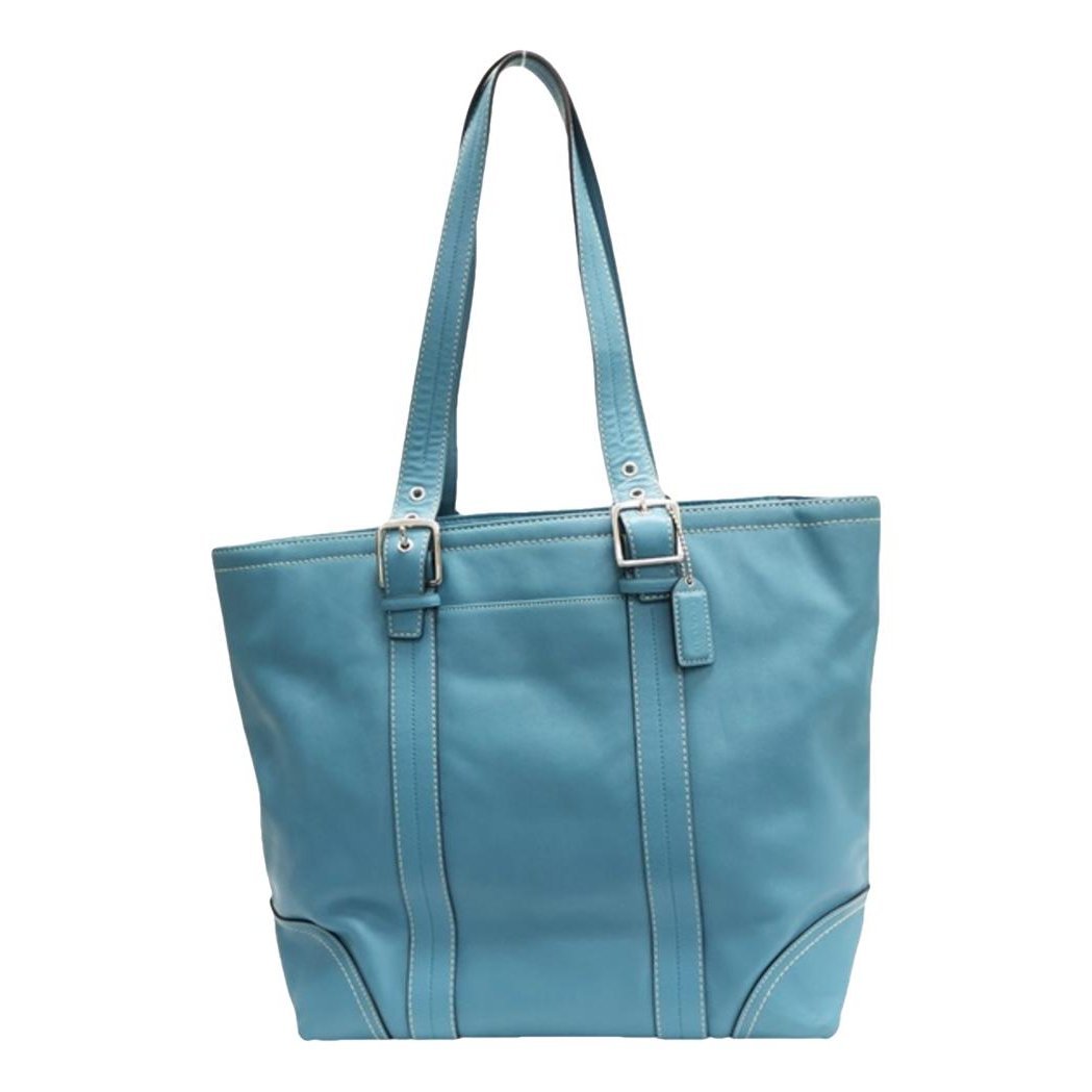 CITY ZIP TOTE leather tote