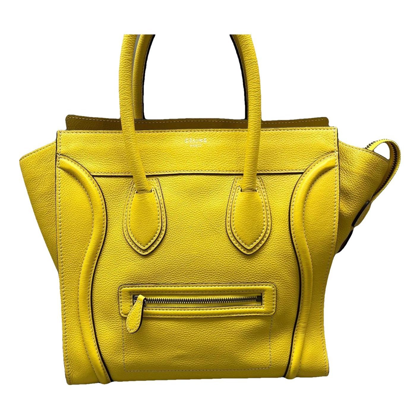 Luggage leather tote