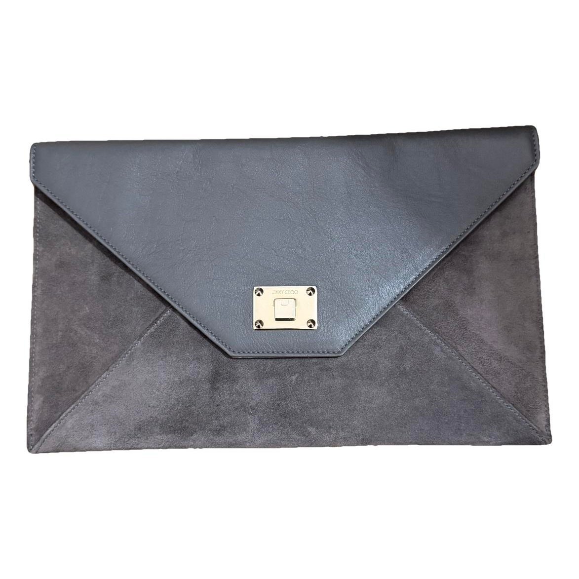 Rosetta leather clutch bag