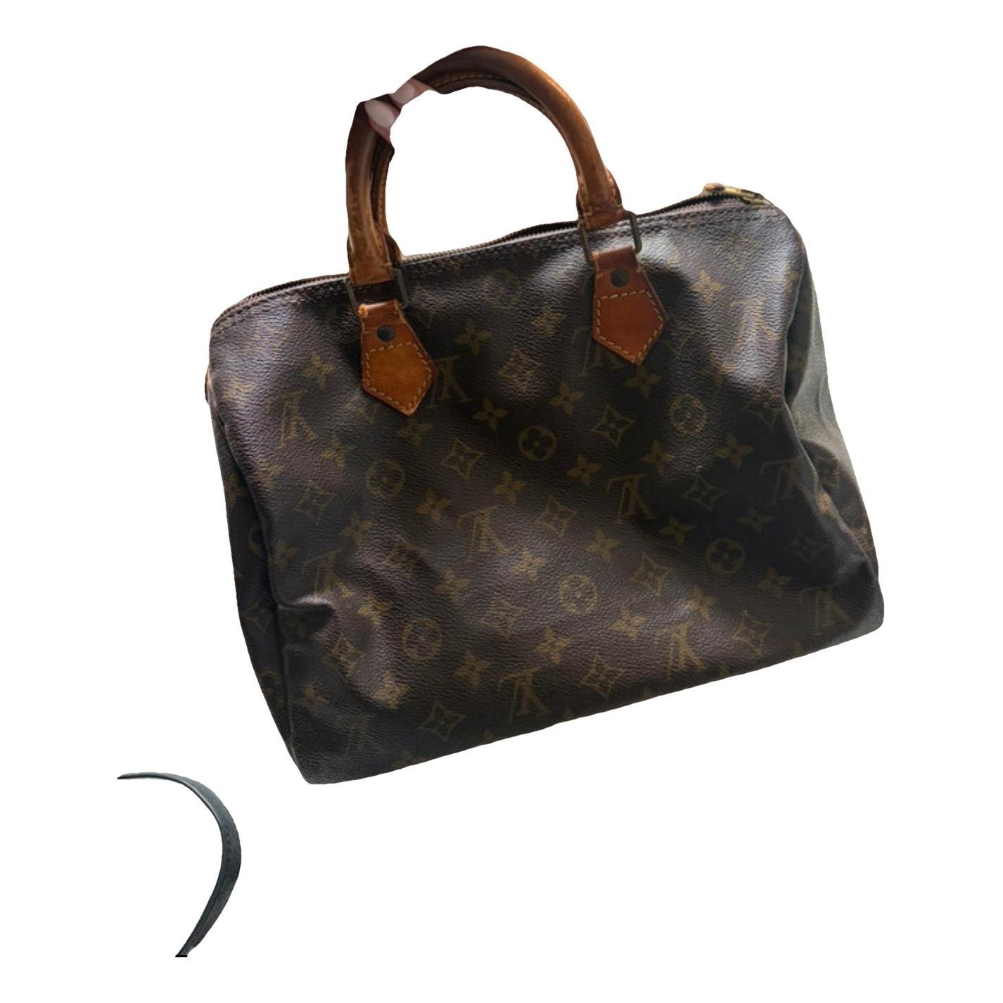 Speedy leather handbag