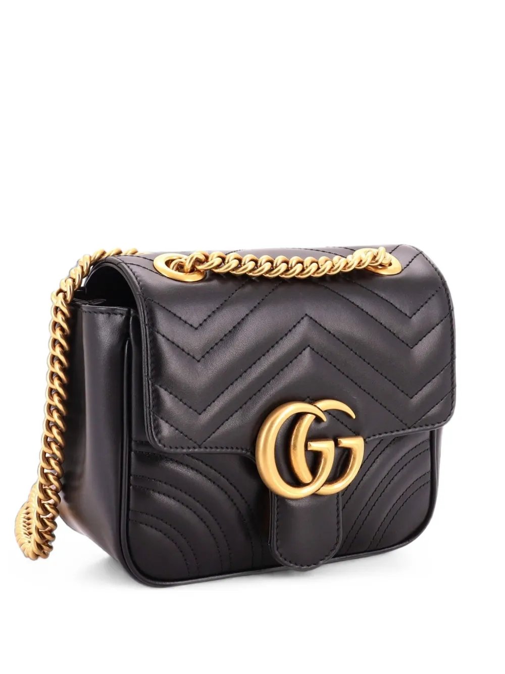 GG Marmont Square Flap Bag Matelasse Leather Mini crossbody bag