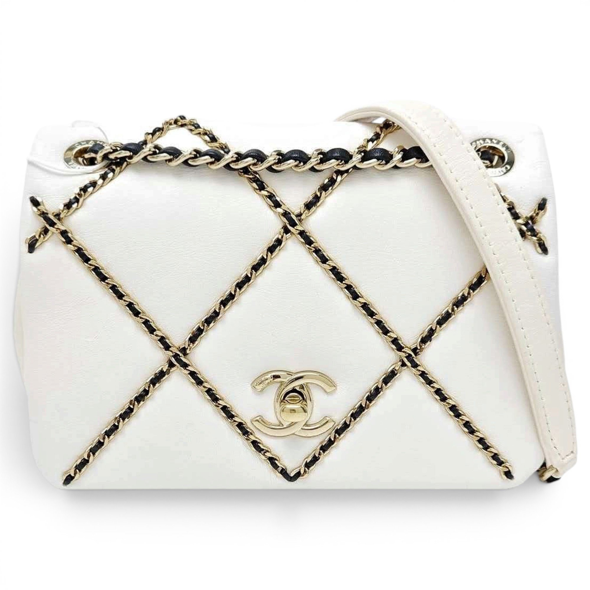 Wallet On Chain Chanel 19 leather handbag