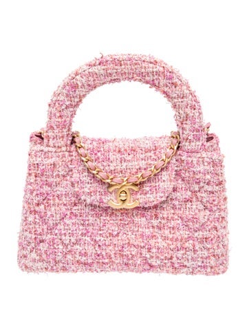 Tweed Mini Nano Kelly Shopper w/Tags