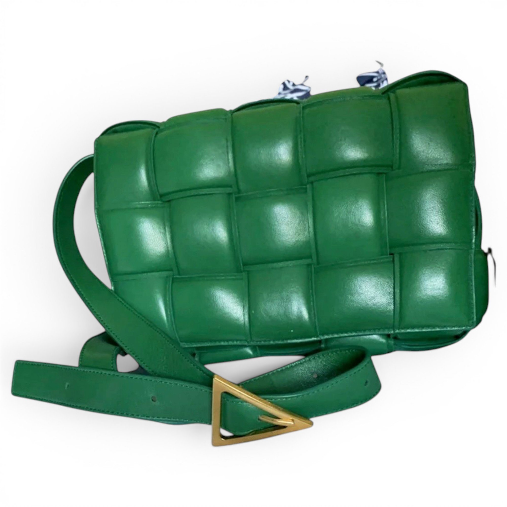Cassette Padded leather crossbody bag
