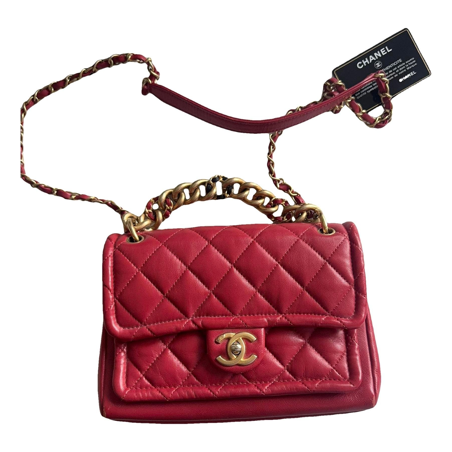 Leather handbag