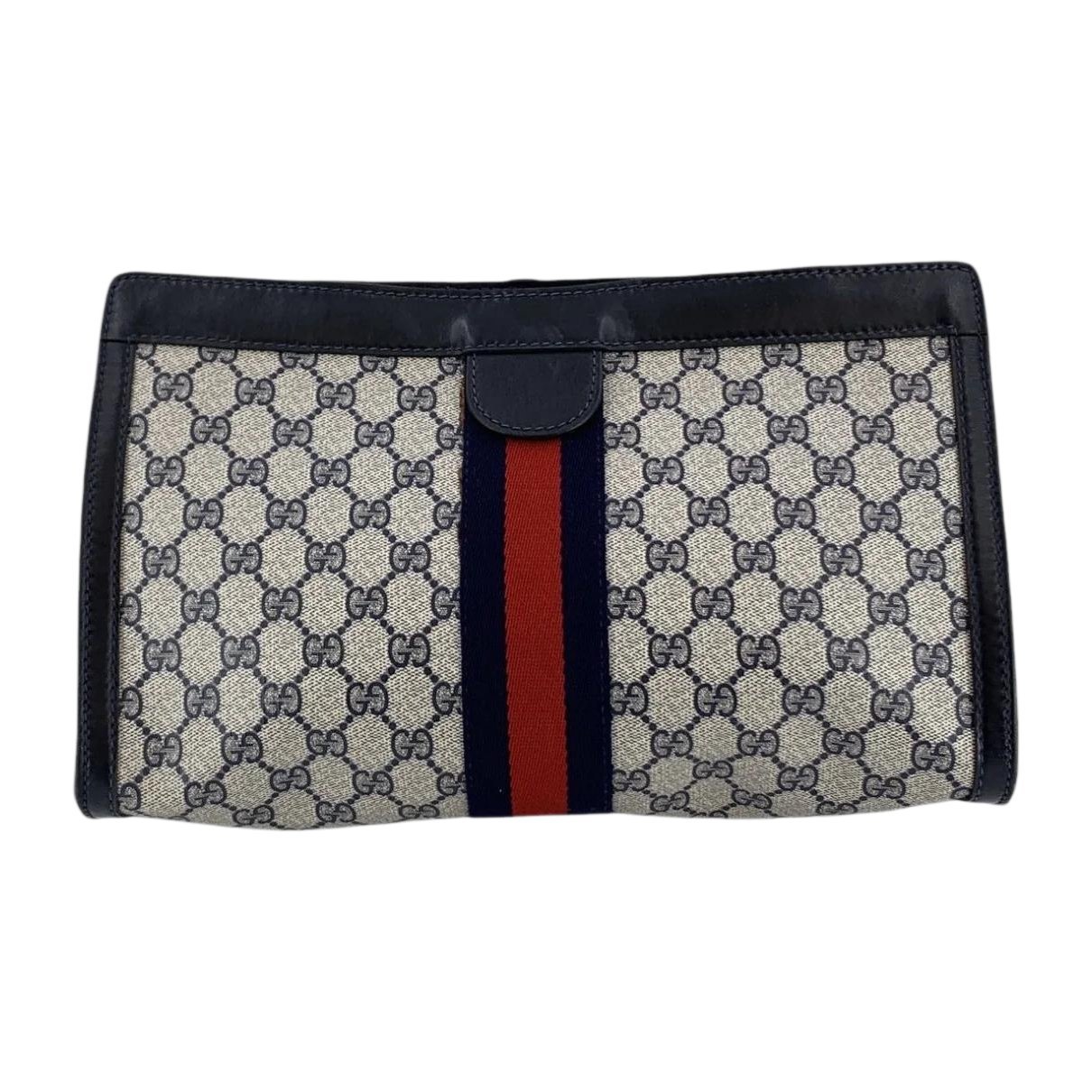 Ophidia cloth clutch bag