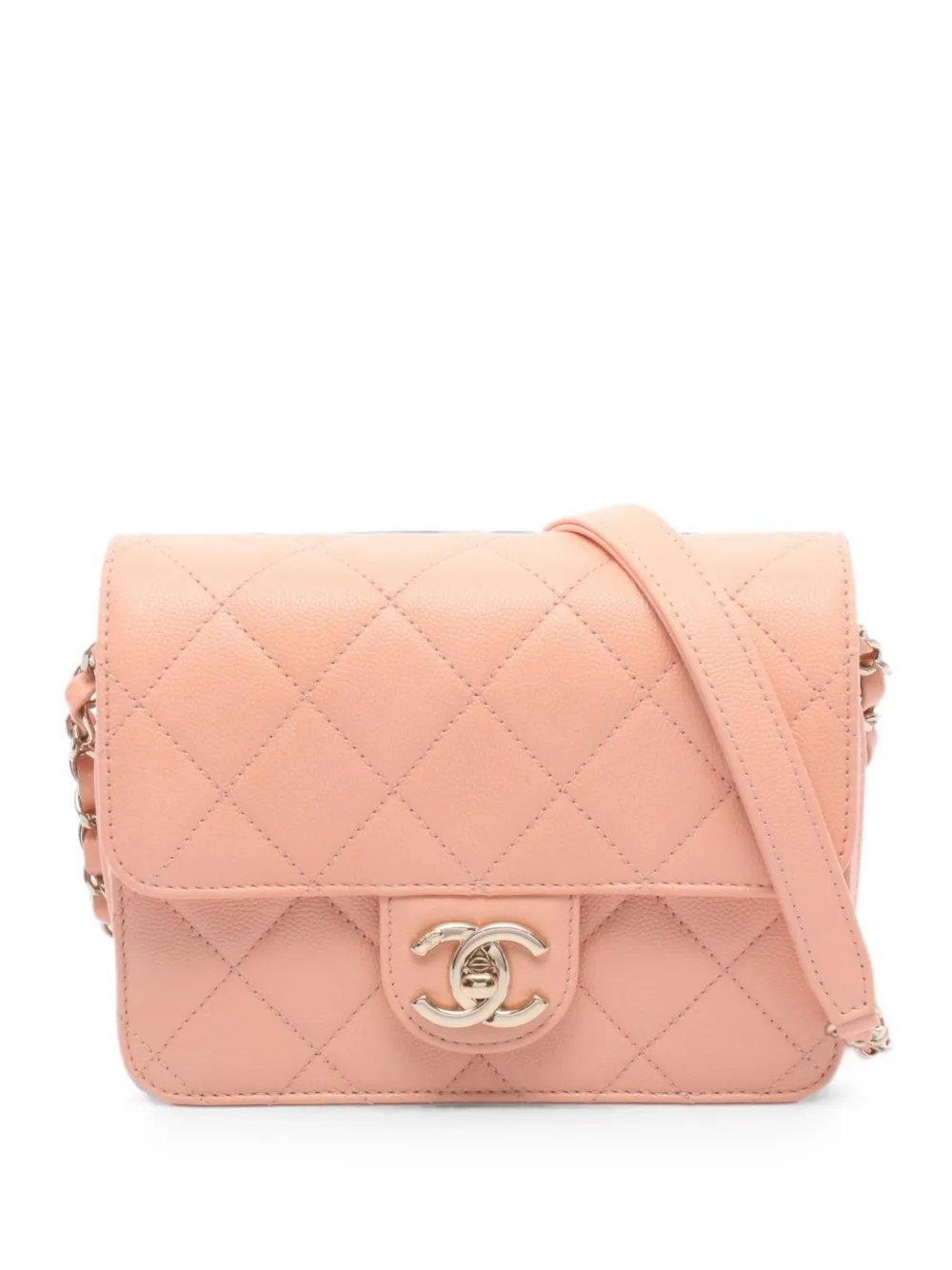 2021s Matelassé CC turn-lock shoulder bag