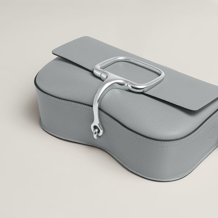 Gris Pantin Hermès Della Cavalleria Elan Bag