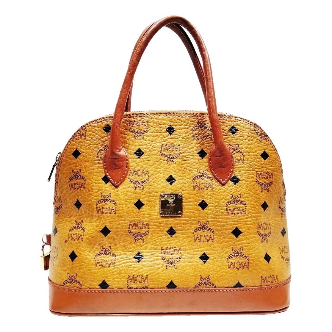 Leather satchel