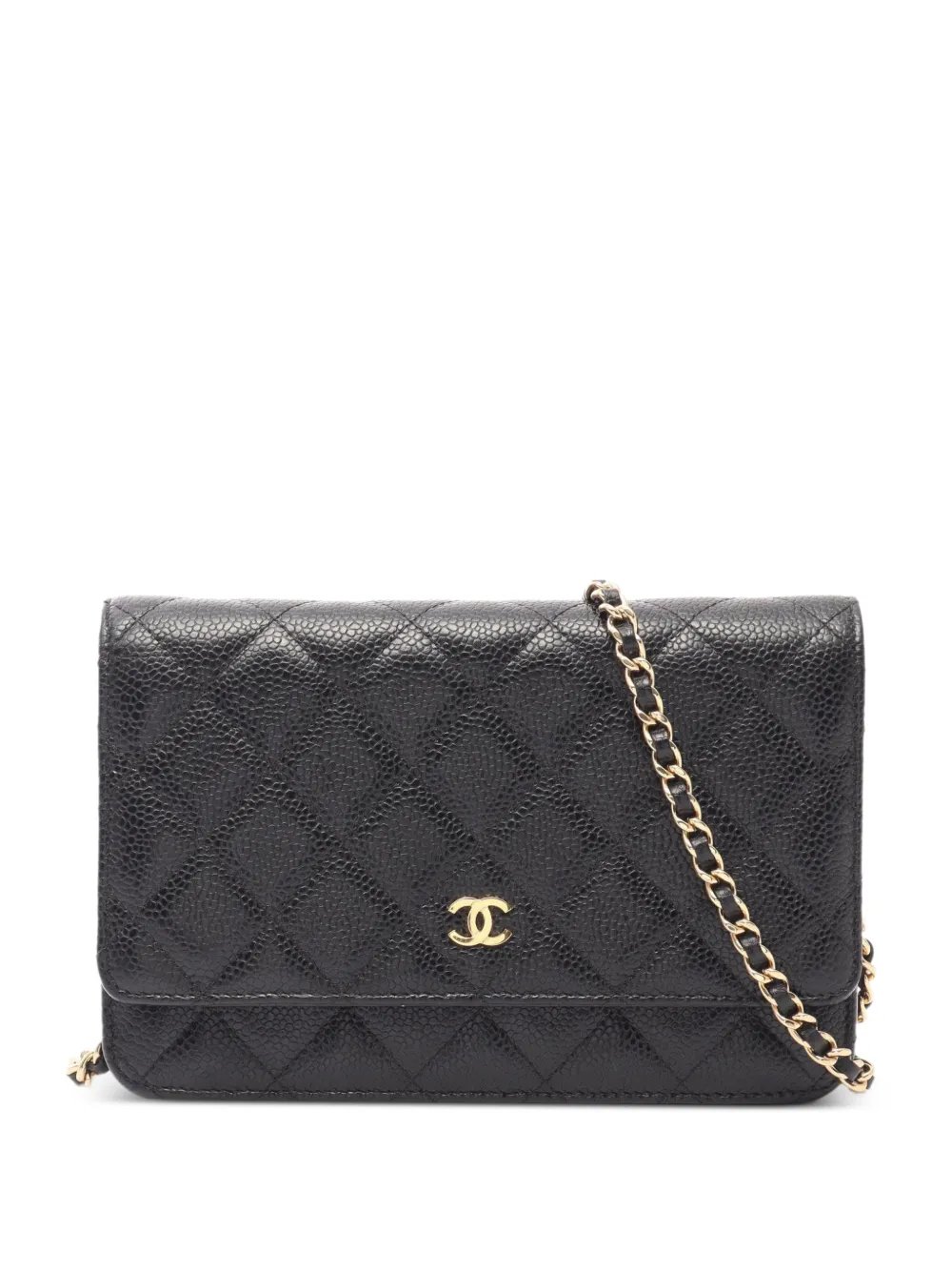 2019 Matelassé Caviar chain wallet bag