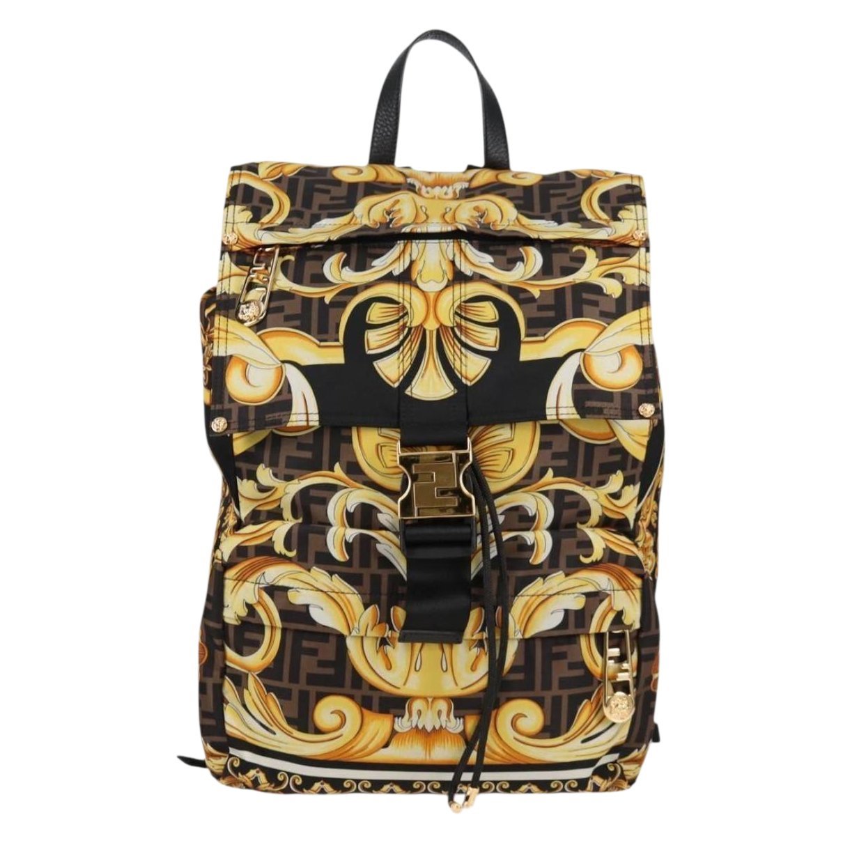 Leather backpack