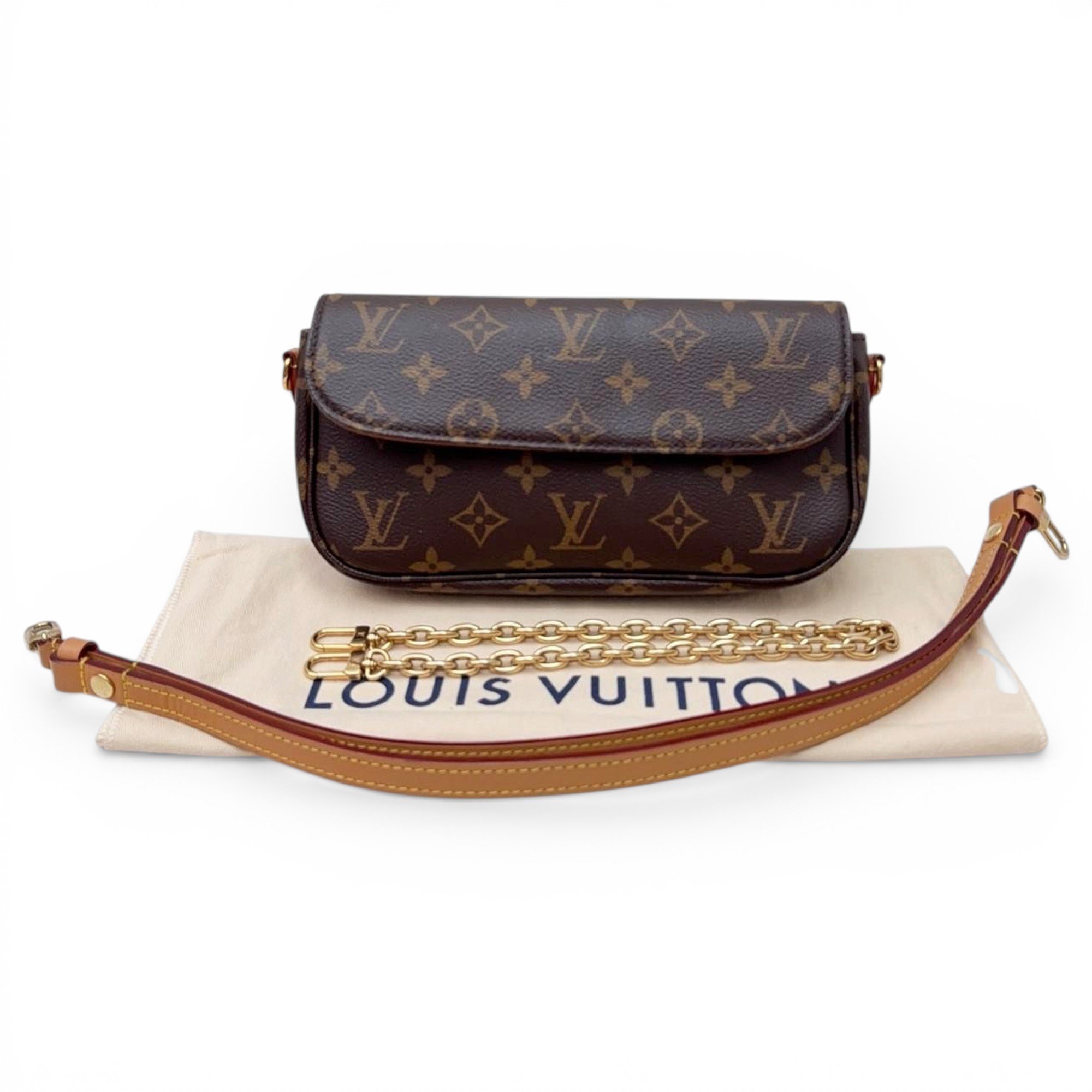 Ivy leather handbag