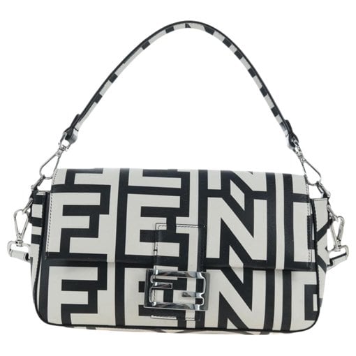 Baguette leather handbag