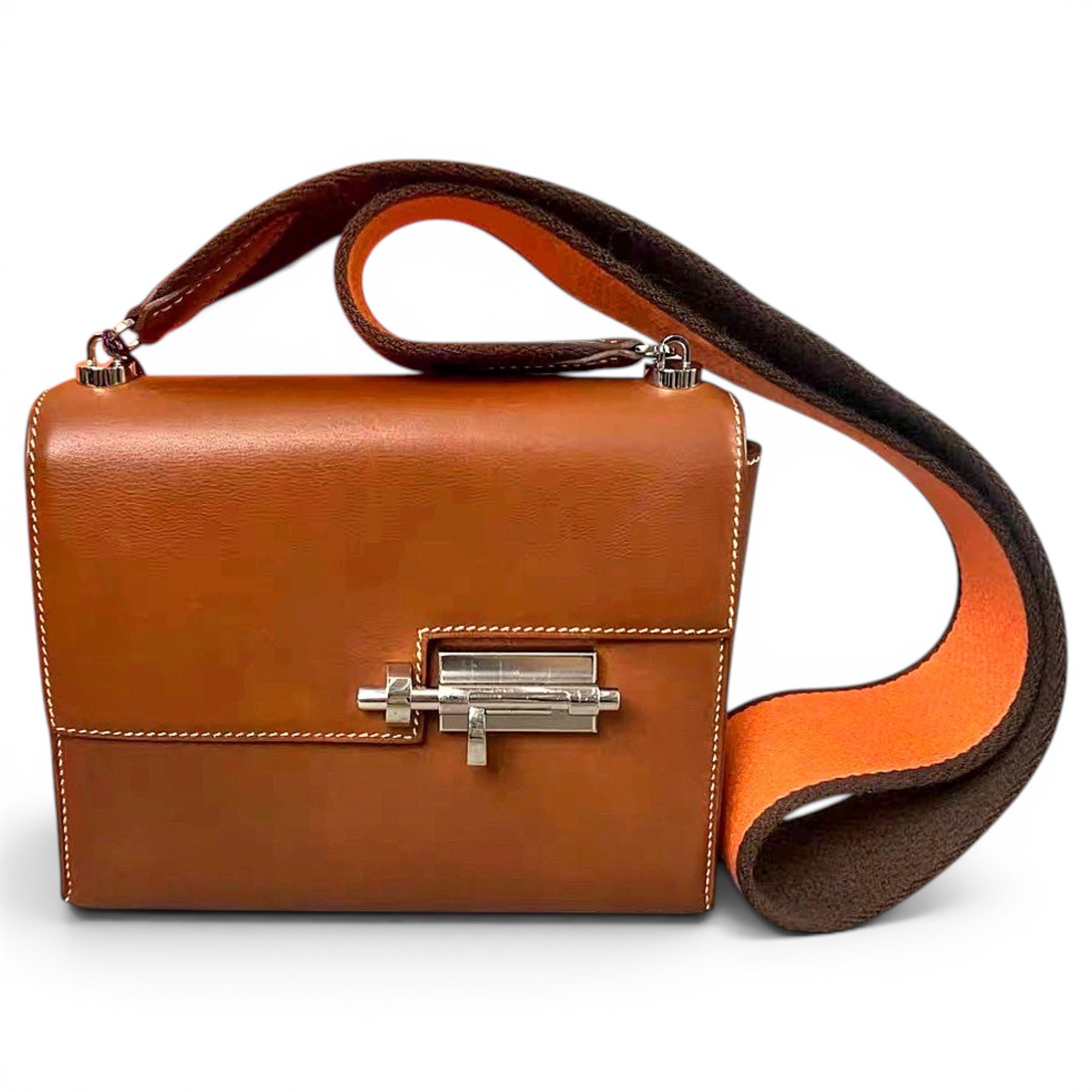 Leather handbag