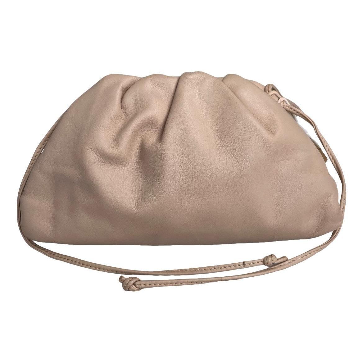 Pouch leather handbag