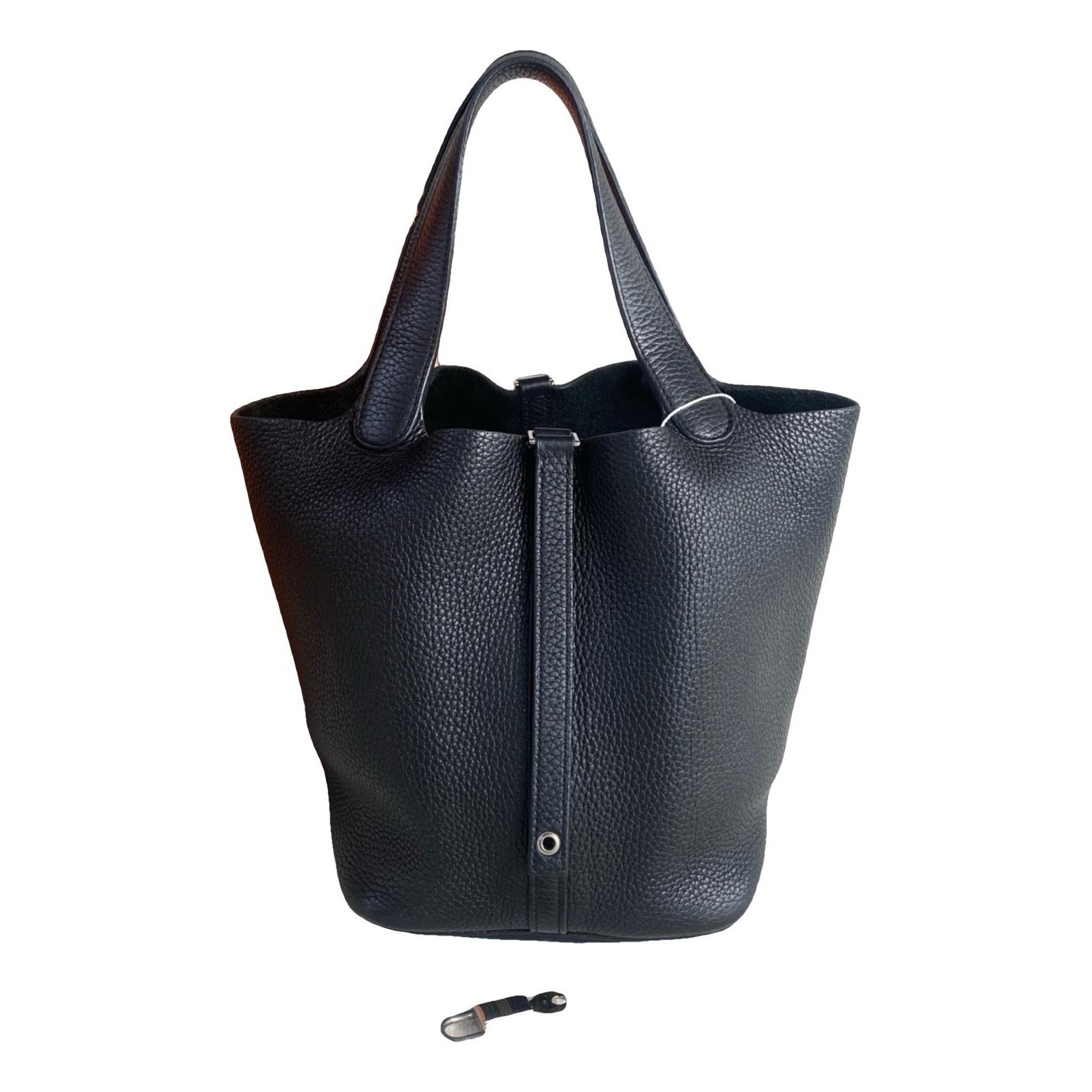 Picotin leather handbag