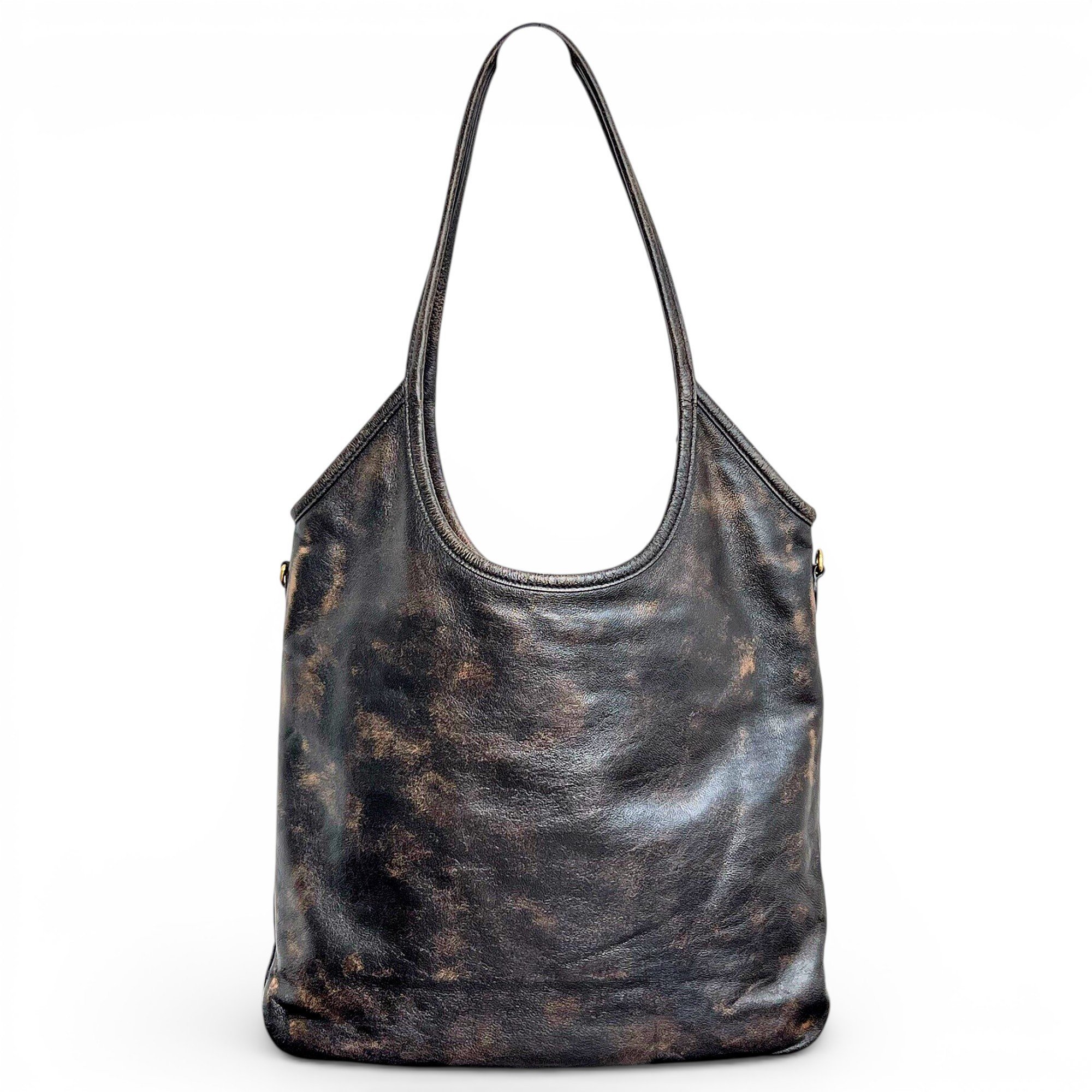 Leather handbag
