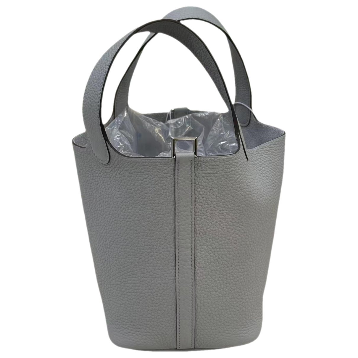 Picotin leather handbag