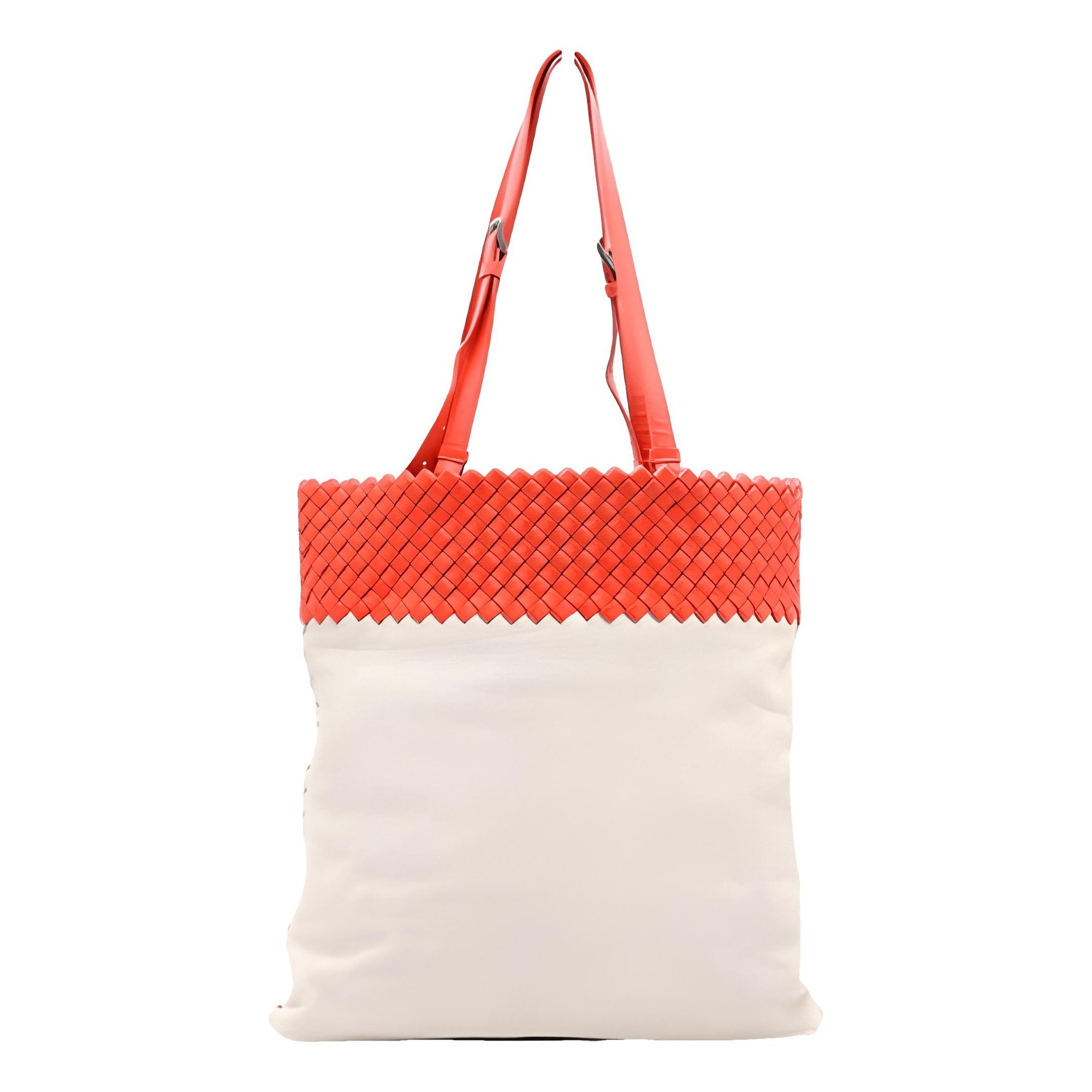 Leather tote