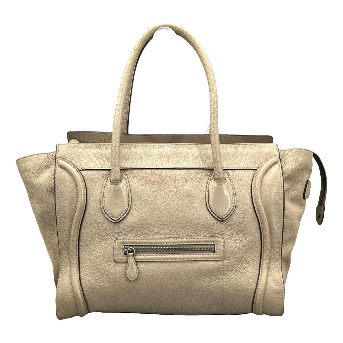 Luggage leather handbag